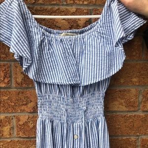 NEW Zara Off the Shoulder Midi Dress